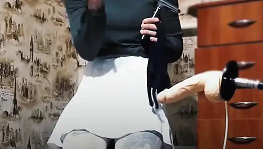 Sonechka25 Plays with Her Lovers' Sperm (swallows and Fills Her Ass with Cum From Used Condoms)
