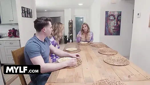 Lolly Dames ve Maxie Mellow ile üst düzey porno aldatmacası komik bir şekilde çıldırıyor