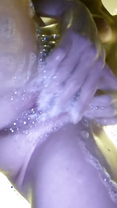 CLOSE UP SOAPY PUSSY AND ASS PLAY AND MULTIPLE ORGASMS