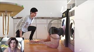 Apocalust (my Stepmom Trapped in the Washing Machine) Beautiful Big Ass, Hot MILF