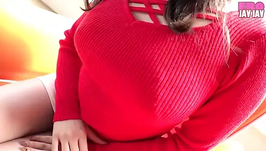 Ultra Busty Fetish Close up with Sensitive J Cup Beauty Turning Wild Kasumi.t -pt.1