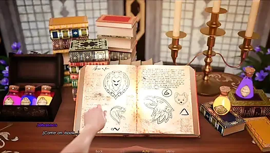 Lust academy #5 learning new spells, I would love to fuck Samatha