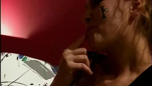 Tante seksi dengan toket besar dientot habis-habisan sama kontol besar suaminya