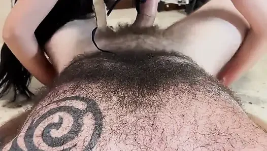 POV: You're John Smith and Pocahontas Is Riding Your Cock Until You Explode Inside Her