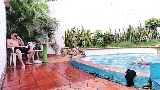 Saya Meniduri Ibu Tiri Latina Saya Di Kamar Mandi Rumah Saya Setelah Bercinta Bersama Di Kolam Renang Seks Amatir Nyata
