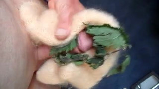 Stinging nettle and mohair masturbation