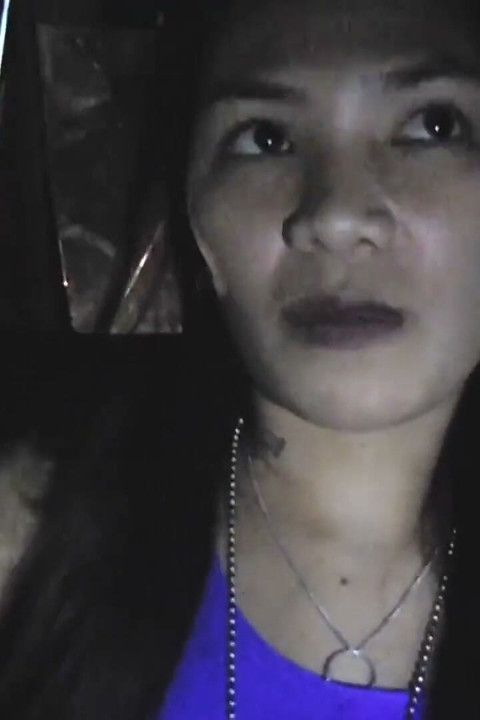 Perfect tit Filipina sucks lucky cock