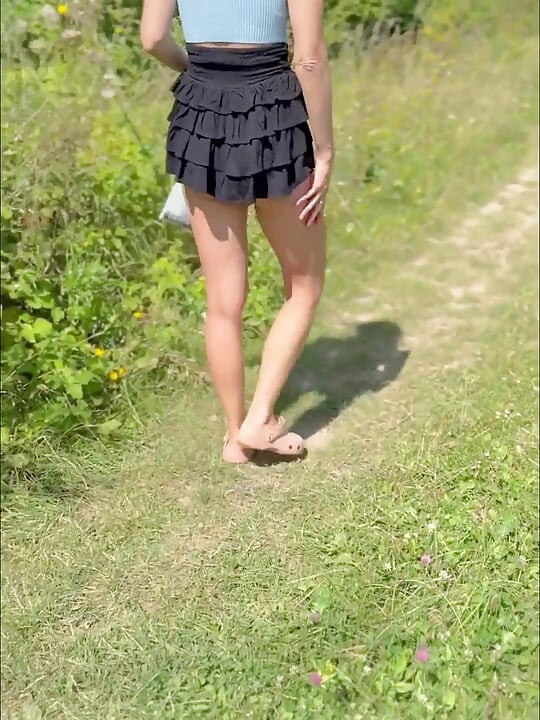 Walking Alone Without Clothes