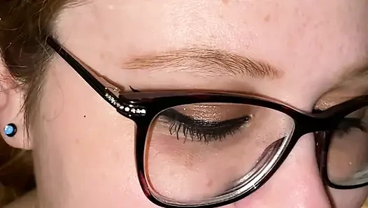Plus-Sized White Woman Sucks Mexican Man's Thick Cock
