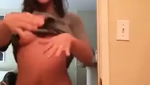 stunning slut with hairy pussy