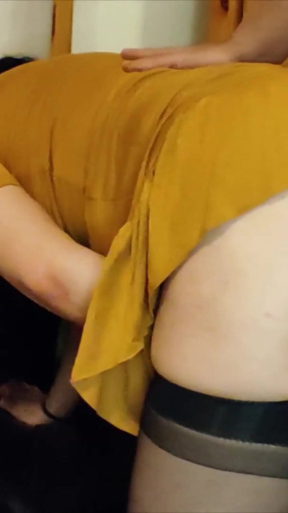 Horny mature slut can’t wait for a creampie to get her pussy & ass fucked