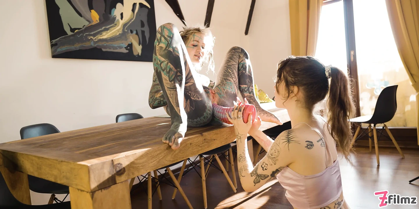 Tattoo Lesbians Anal Extreme – Anuskatzz Squirt All Over Eden Ivy – Toys, Gapes, ATM