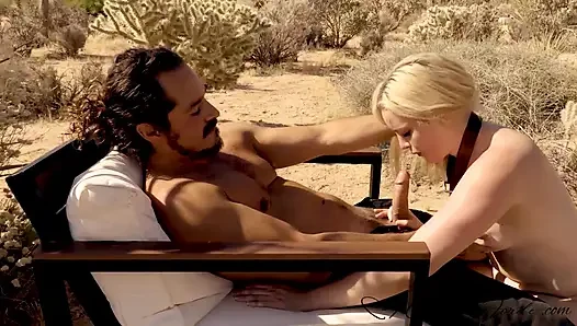 Charlie Forde Showers Her Fucker With Massive Squirt During Outdoor Sex