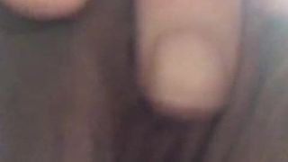 Petite amie asiatique, masturbation