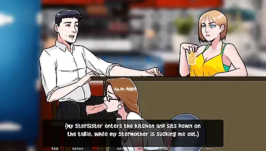 Dawn of Malice: stepmom sucks her stepson's big cock, got covered with sticky cum ep 18