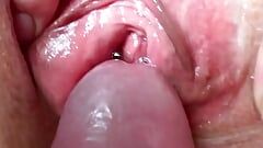 Fucking and Eating My Wife's Used Pussy. This Is Incredible! Pussy with Sperm Tastes Even Better!