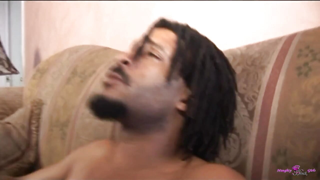 Ethereal Black Beauty Jade Stone Reaches Her BBC Soulmate After a Long High Heels Walk.