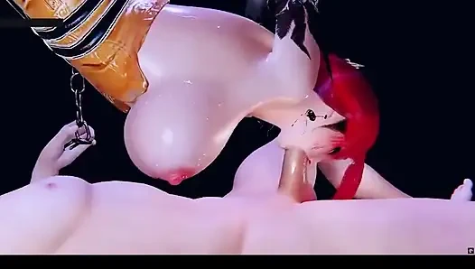 Göttin königin der Leidenschaft in 3D - 3D Animation Hentai