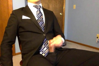 Cuming in my suit and tie