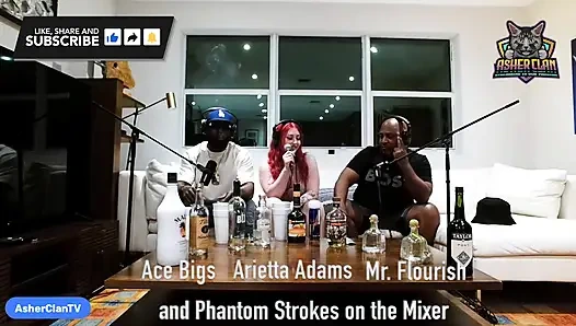 Adult Star Podcast with Arietta Adams Hosted by Mrflourish and Ace Bigs