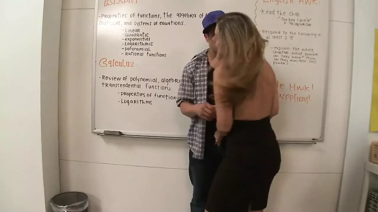 This MILF teacher just received a A+ cumshot from her student