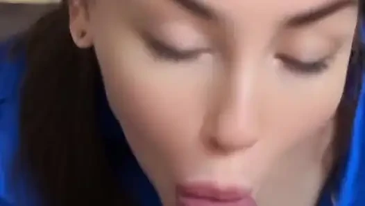 Horny Stepsister Loves to Suck My Cock!