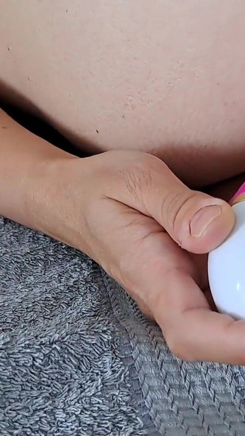 Vibrator in pussy and ass | Clip 3