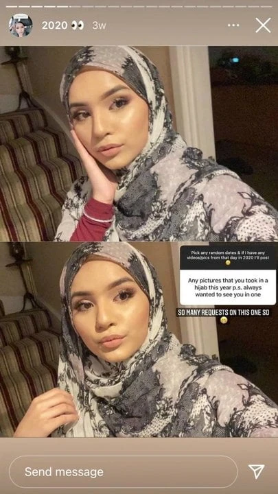 Good vibes only Desi hijab