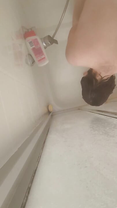 Orgasm While Showering and Shaving