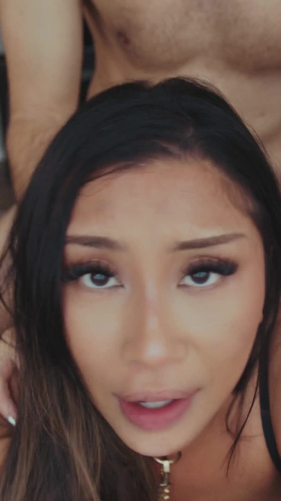 Cock Hungry Jordyn Rain gives sloppy head and takes a pounding - Trailer | Clip 2