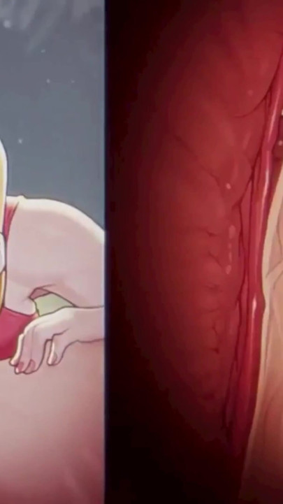 Android 18 Gears Deep - Filling Android 18's face with Milk | Clip 1