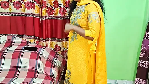 My Desi Stepsister Was Fingering Her Pussy, I helped her with my cock, Indian vairal Porn