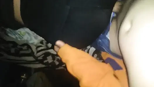 Ich habe den schuh gebrochen und steckte ihn rein