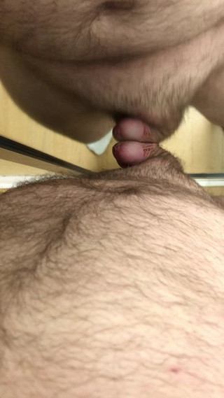 Stuck to my Cum