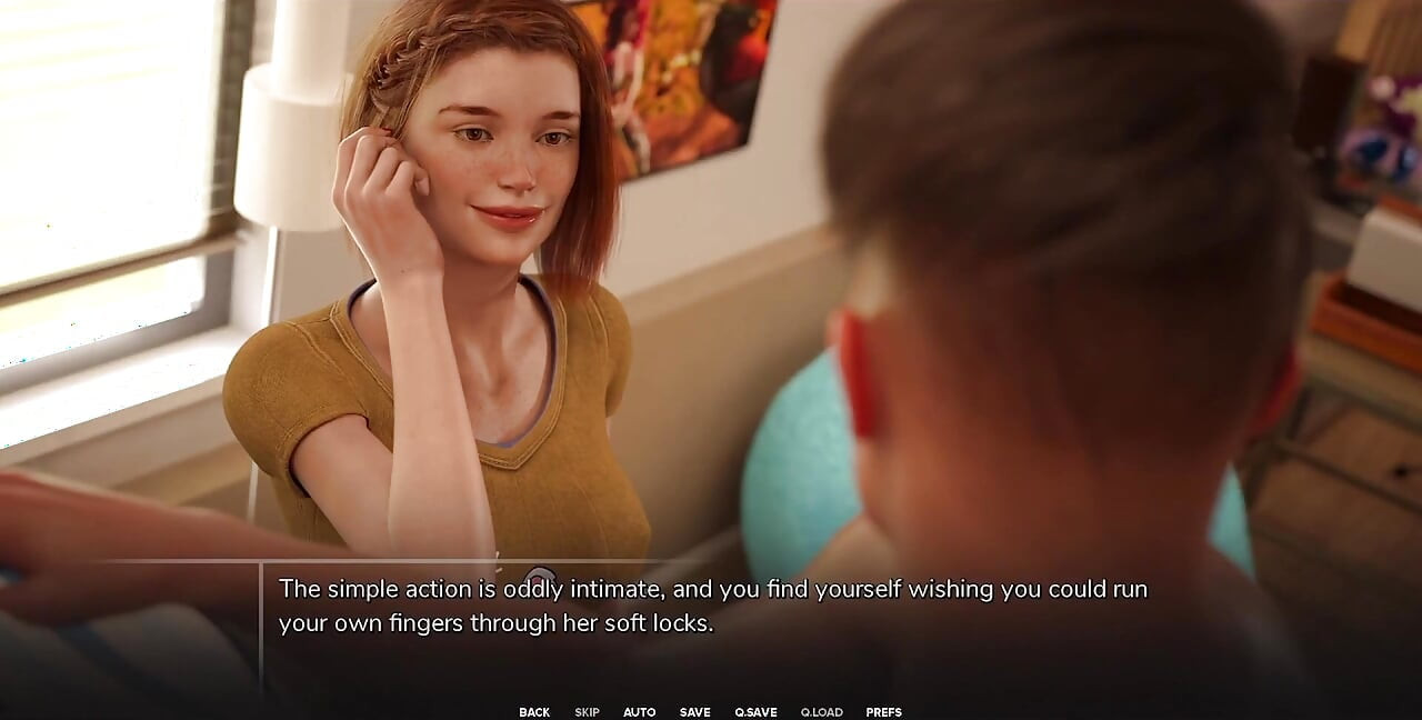 Taboo University - Red Head Blind Girl Undresses so She Can Feel My Hard Cock Inside Her