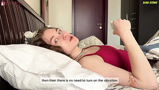 Sex Toy for Masturbation Beyourlover: Crash Test. Kira Stone Had Take a Real Orgasm