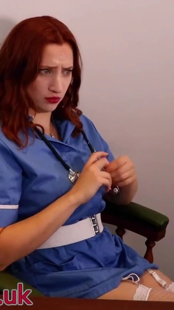 Epic moment from "Sexy Nurse Greene Tells You How To Wank Your Huge Hard Cock"
