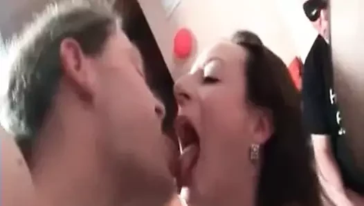 Gangbang Archive Euro hoes in massive orgy