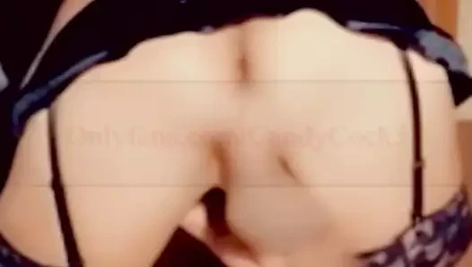 Hot cockgirl dance ass