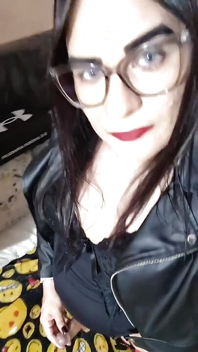 Transgender Girl in Sexy, Provocative, and Elegant Lingerie