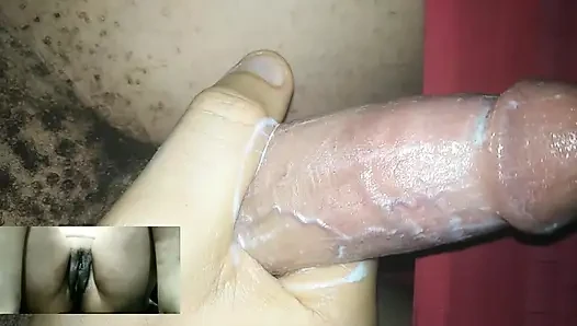 18 years old boy masturbateing with a girl