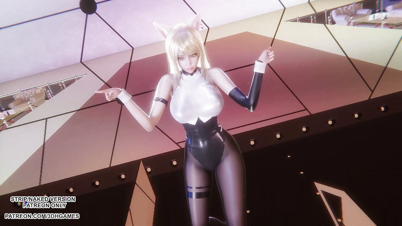 MMD CHUNG HA - STRES - Ahri Seksi Kpop Ples League of Legends Hentai Necenzurirano 4K 60FPS