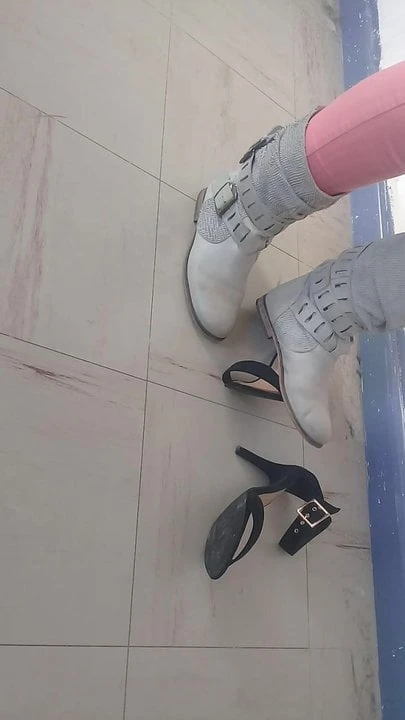Boots crush heels