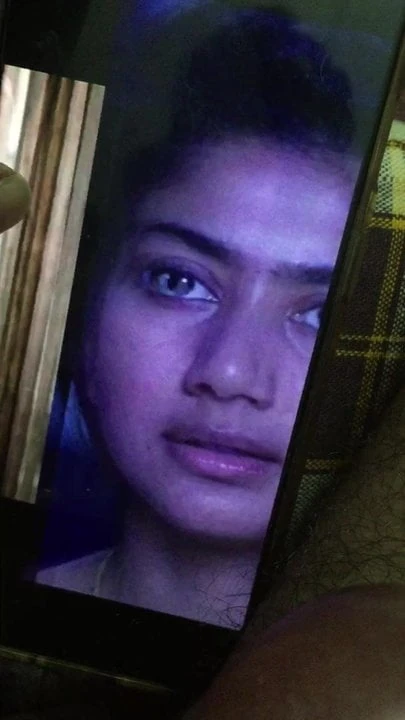 Slut face cum shot on Sai Pallavi ahh