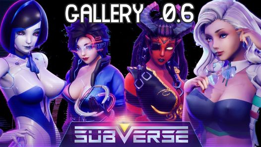 Subverse - galeria - wszystkie sceny seksu - gra hentai - aktualizacja v0.6 - haker karzeł demon robot doktor seks