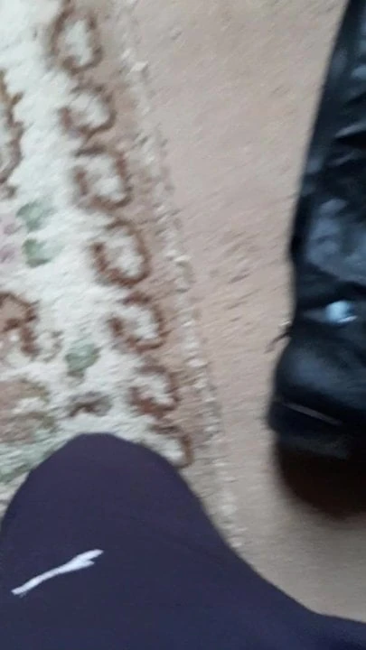 Cum on girlfriends black knee boots