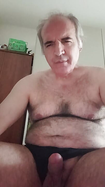 A Long Hot Masturbation of My Hard Cock on a Saturday in July