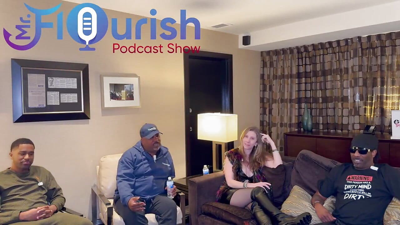 Mrflourish Podcast an Evening Affair in Dallas with Mrmajic, Shante Spice and Darren Blaze