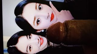 Pristin Xiyeon &amp; Kyulkyung sperma eerbetoon