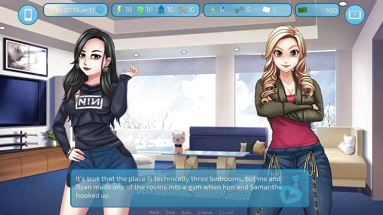 Love & sex second base: guy and his two new female roommates  ep 2